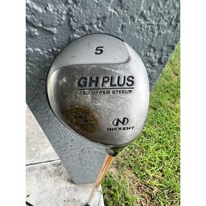 Nickent GH Plus 5 Wood 450 Hyper Steel UST Gold Graphite Regular Flex RH
